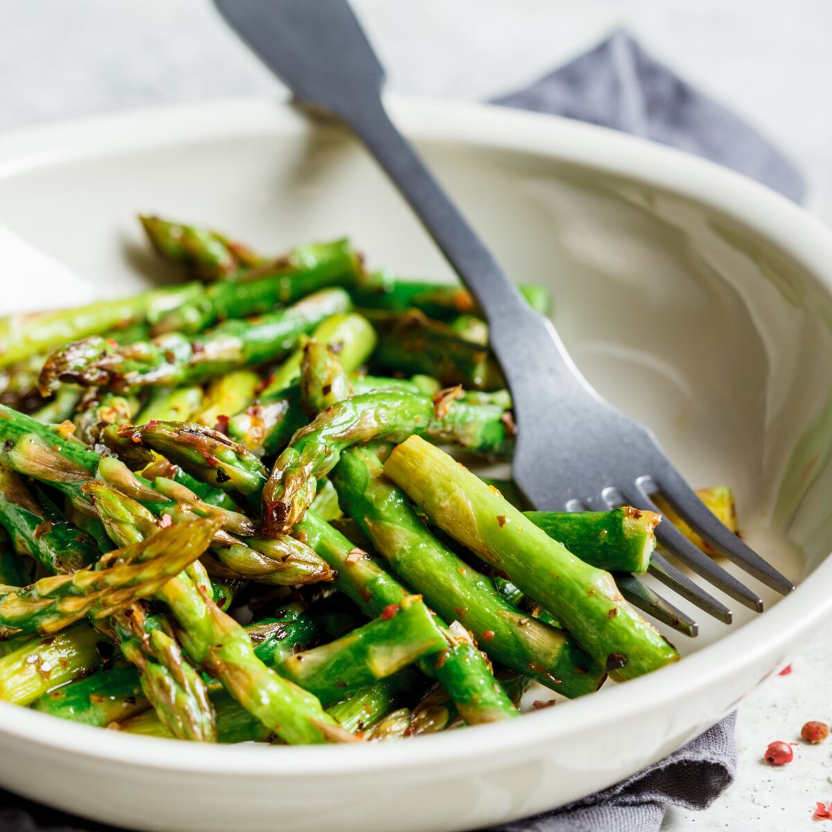 Asperges verte au four (ou BBQ)