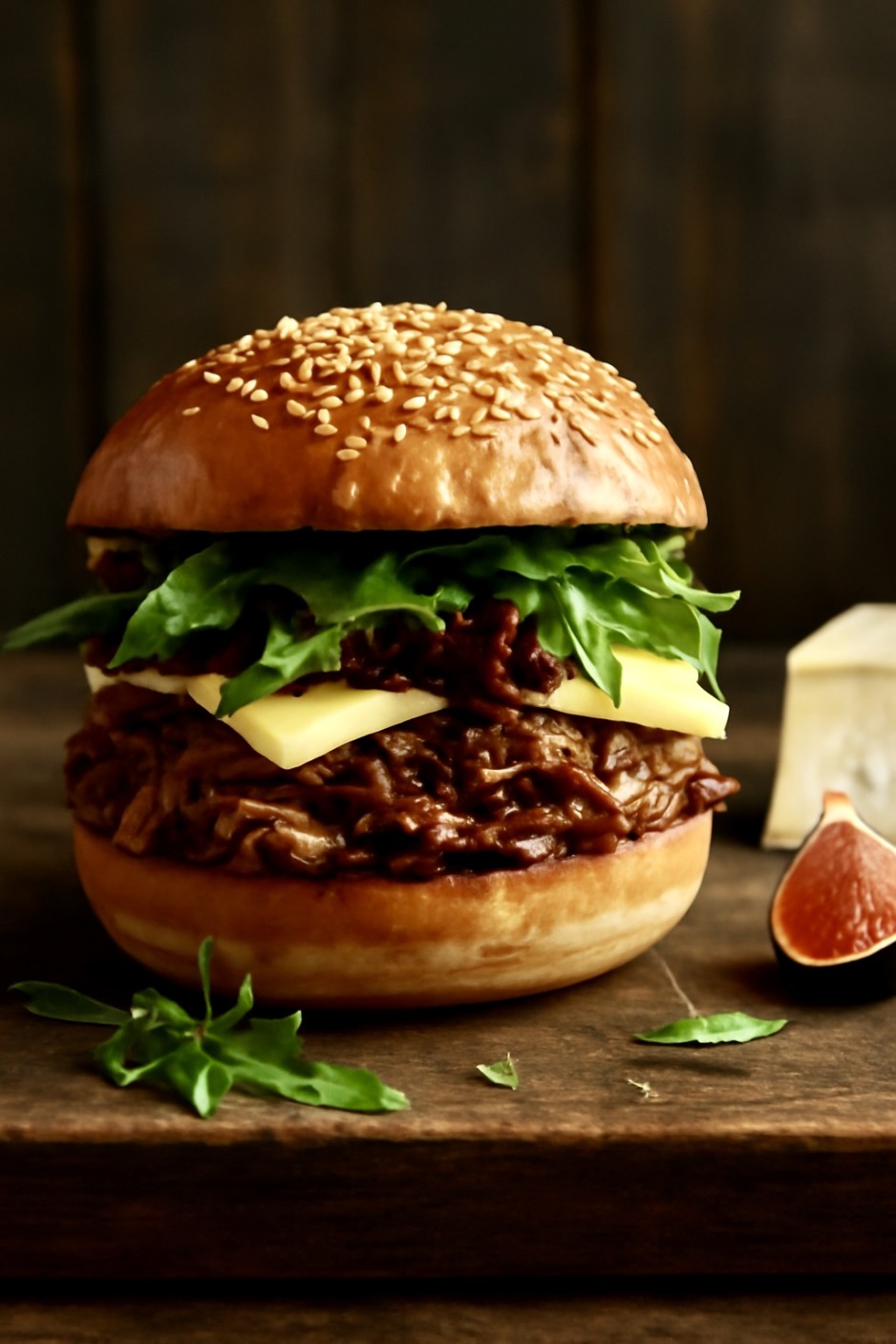 Burger de canard gourmand au Noble AmaFaçon